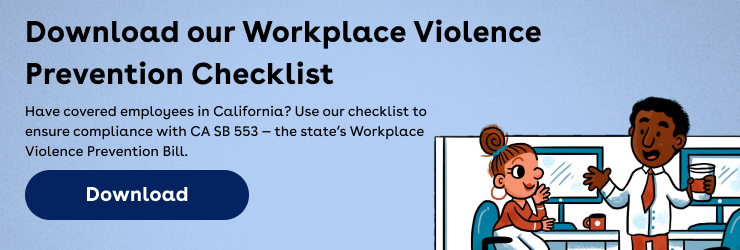 Workplace Violence Prevention Checklist